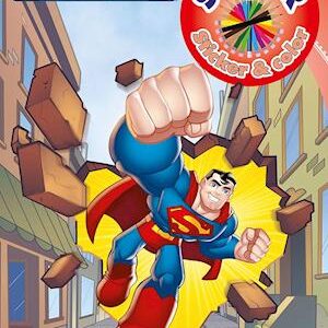 DC Superfriends - Super Sticker & Color-Bog