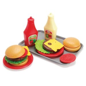 Dantoy BBQ burger - plast legemad 17 dele