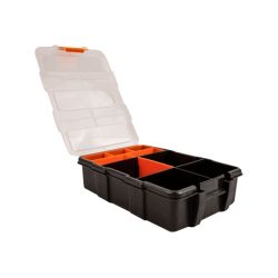 Delock Sorting Box 11 Compartments 220 X 155 X 60 Mm Orange, Black - Opbevaring