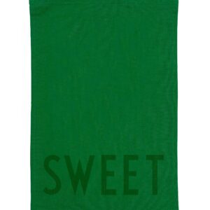 Design Letters Favourite Tea Towel Sweet Home Green 2 stk