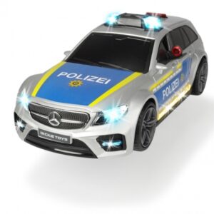 Dickie Toys Mercedes Benz E43 Amg Police, Bil, Police, 3 År, Sort, Blå, Sølv, Gul