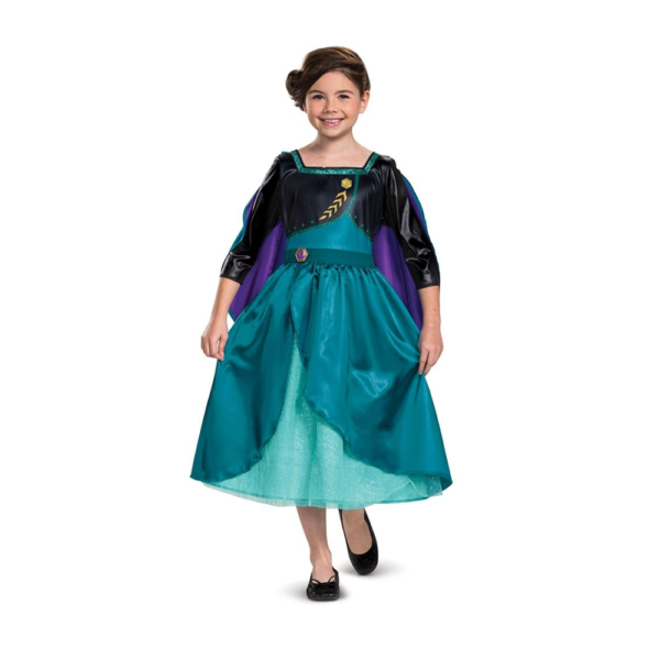 Disguise - Classic Kostume - Dronning Anna (128 cm)