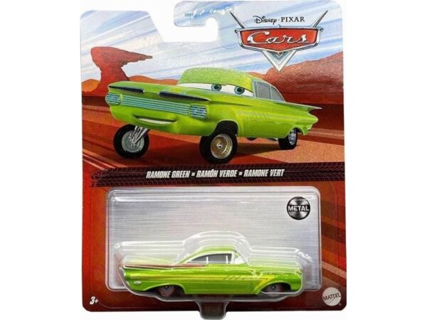 Disney Pixar Cars Hfb39, Bil, 4 År, Metal, Grøn