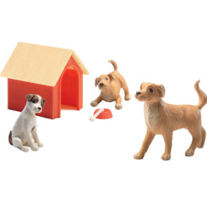 Djeco dukkehus tilbehør Petit Home - hunde