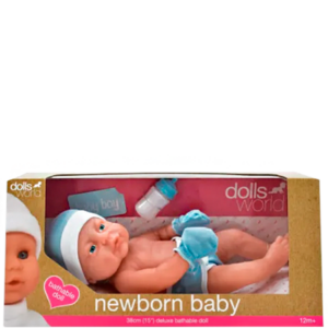 Dolls World Newborn Baby Boy Dukke