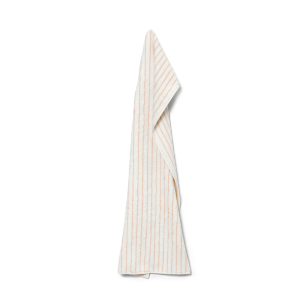 ESSENTIAL STRIPE - Håndklæder - Rose/White - 50x100 cm - Egyptisk bomuld - Georg Jensen Damask