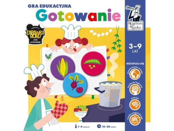 Edgard Kapitan Nauka - Gra Edukacyjna - Gotowanie