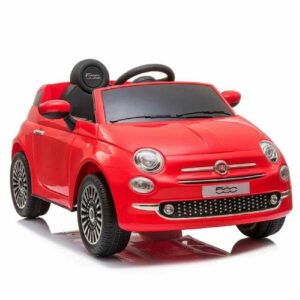 El-bil til børn Fiat 500 30W 113 x 67,5 x 53 cm MP3 Rød 6 V Med fjernbetjening