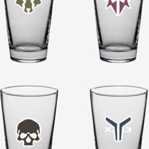 Elex Drikkeglas - Factions - 400 Ml - 4 Stk