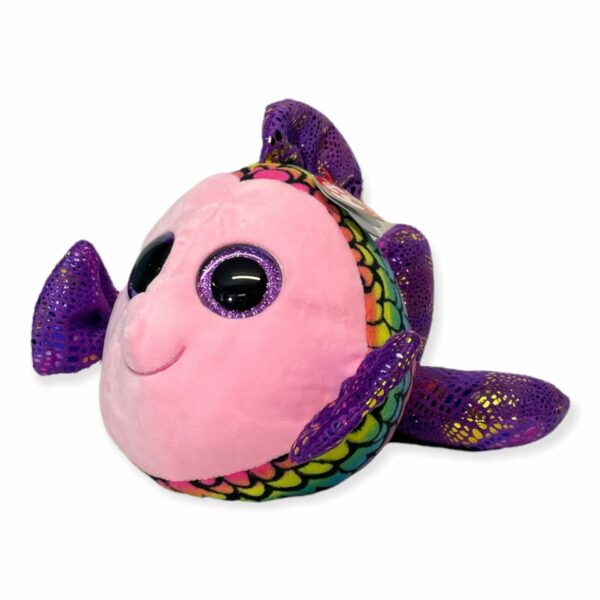 FLIPPY Multifarvet Fisk Ty Beanie Boos Medium