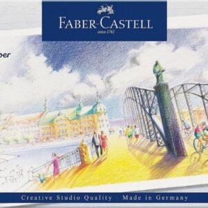 Faber-castell - Goldfaber Farveblyanter - Metalæske Med 36 Stk
