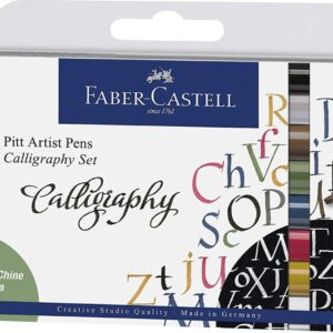 Faber-castell Tuscher - Pitt Artist Pens - Calligraphy - 8 Stk