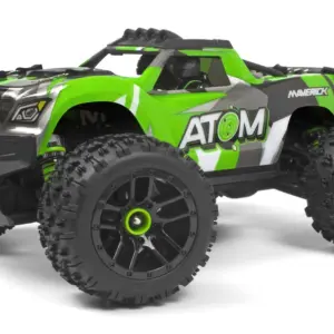 Fjernstyret Maverick Atom 4WD Electric Truck Grøn