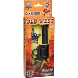 Gonher Cowboy-Revolver Med Badge - 239856