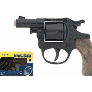 Gonher Lille Metal Politirevolver 8 Skud - 239883