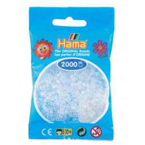 Hama Mini Perler 501-19 Klar - 2000 stk