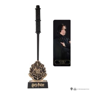 Harry Potter Severus Snape Wand Pen with Stand & Lenticular Bookmark