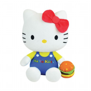 Hello Kitty Retro Food Bamse 20cm