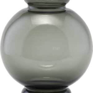 House Doctor - Vase - Hdbubble - Glas - Grå - 25 Cm