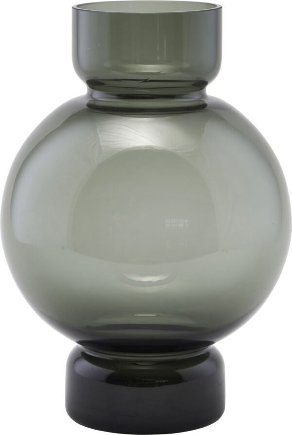 House Doctor - Vase - Hdbubble - Glas - Grå - 25 Cm