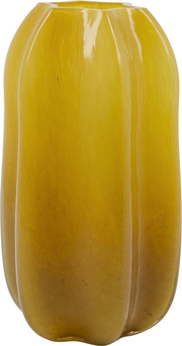 House Doctor - Vase - Nixi - Glas - Amber - 22 Cm