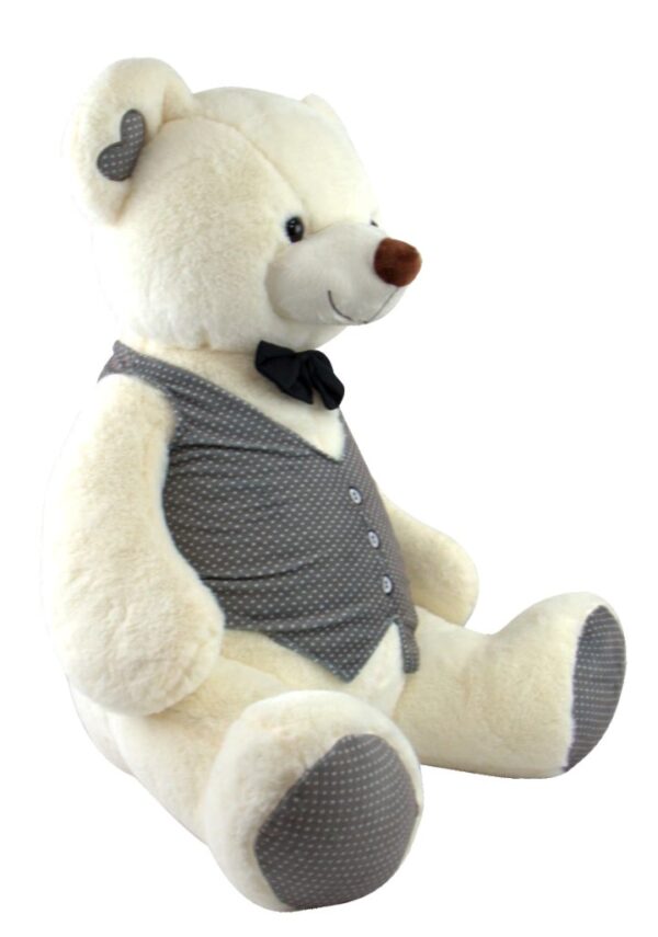 I plush Oppustelige Bamse Tuxedo Bear 60cm