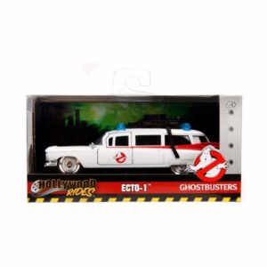 Jada Toys Ecto 1 (Ghostbusters), Bil, Ghostbusters, Indendørs, 3 År, Metal, Hvid