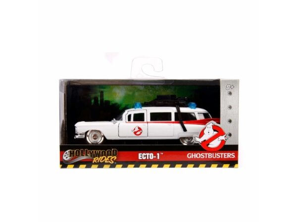 Jada Toys Ecto 1 (Ghostbusters), Bil, Ghostbusters, Indendørs, 3 År, Metal, Hvid