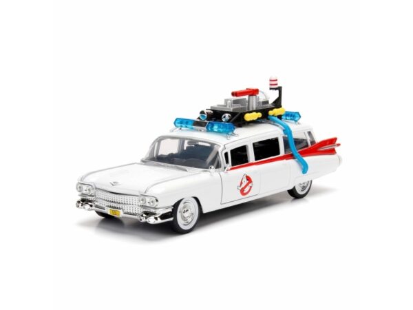 Jada Toys Ecto 1 (Ghostbusters), Bil, Ghostbusters, Indendørs, 3 År, Metal, Plast, Hvid