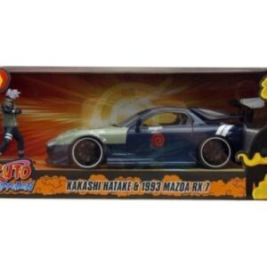 Jada Toys Naruto 1995 Mazda Rx-7 1:24, Bil, Naruto, 8 År, Metal, Blå, Grøn