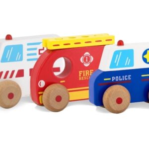 Jamara Kidiwood Vehicles, Bil, 1 År, Træ, Flerfarvet