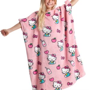 KANGURU Momonga Hello Kitty Plaid og tæppe til børn, Pink