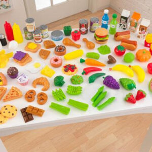 Kidkraft Deluxe Tasty Treat Pretend Play Food Set, Dreng/Pige, Flerfarvet, 1,2 Kg