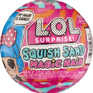 L.o.l. Surprise Dukke - Squish Sand - Magic Hair - Tot Dukke