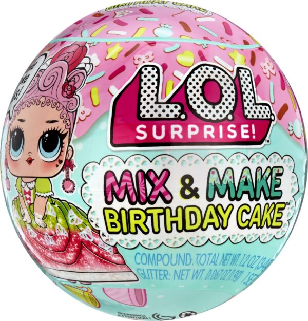 L.o.l. Surprise - Mix And Make - Birthday Cake Tot Dukke