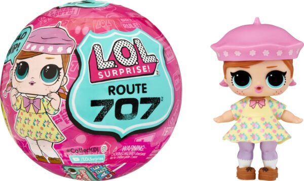 L.o.l. Surprise - Route 707 Tot Dukke Med Rejsetilbehør