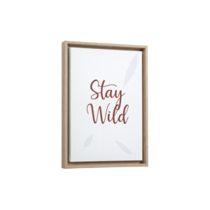 LAFORMA Uriana Stay Wild billede - multifarvet kanvas og MDF (42x30)