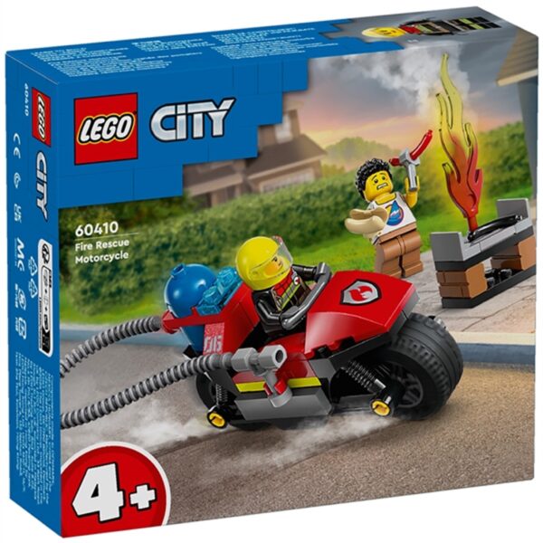 LEGOÂ® City Brandslukningsmotorcykel