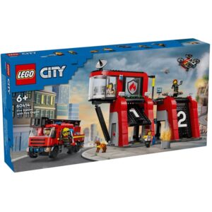 LEGOÂ® City Brandstation med Brandbil