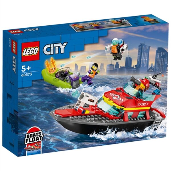 LEGOÂ® City Brandvæsnets Redningsbåd