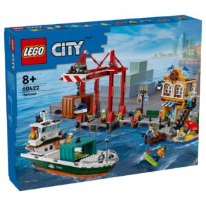 LEGOÂ® City Havnefront med fragtskib