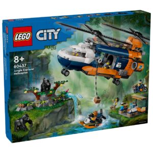 LEGOÂ® City Jungleeventyr - helikopter og ekspeditionsbase