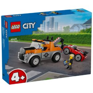 LEGOÂ® City Kranvogn og sportsvognsreparation