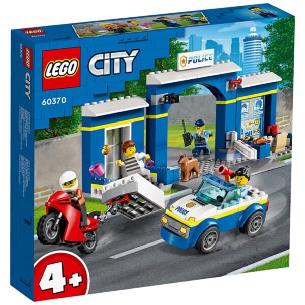 LEGOÂ® City Skurkejagt ved Politistationen