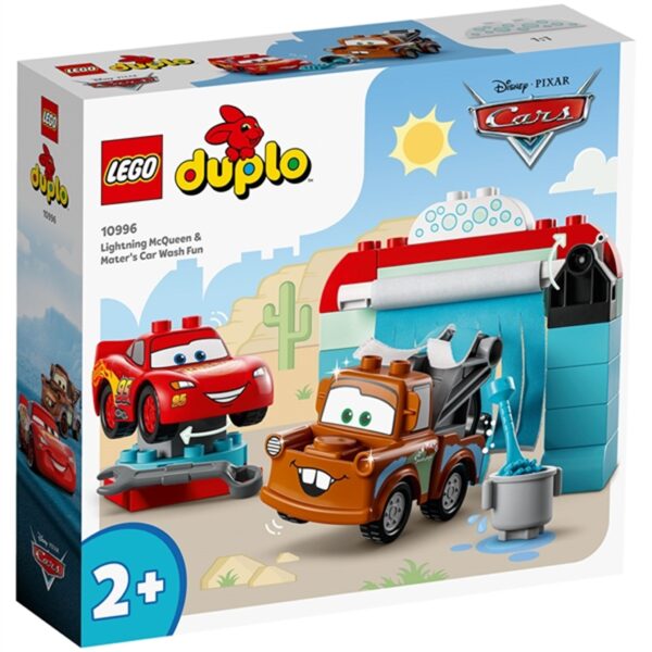 LEGOÂ® DUPLOÂ® Lynet McQueen og Bumles Sjove Bilvask