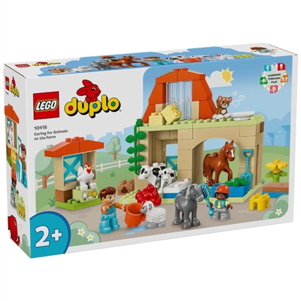 LEGOÂ® DUPLOÂ® Pasning af Bondegårdens Dyr