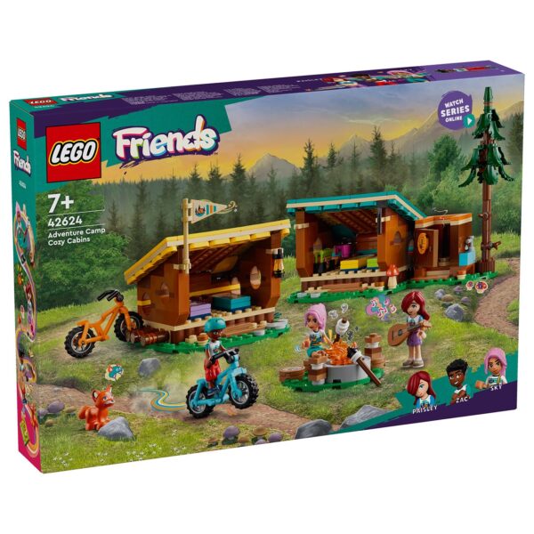 LEGOÂ® Friends Adventure Camp - hyggelige hytter