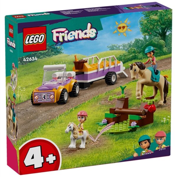 LEGOÂ® Friends Heste- og Ponytrailer