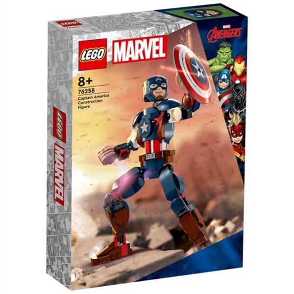 LEGOÂ® Marvel Byg Selv-Figur af Captain America