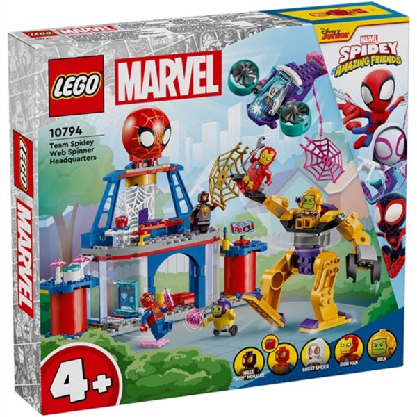 LEGOÂ® Marvel Team Spideys Netspinder Hovedkvarter